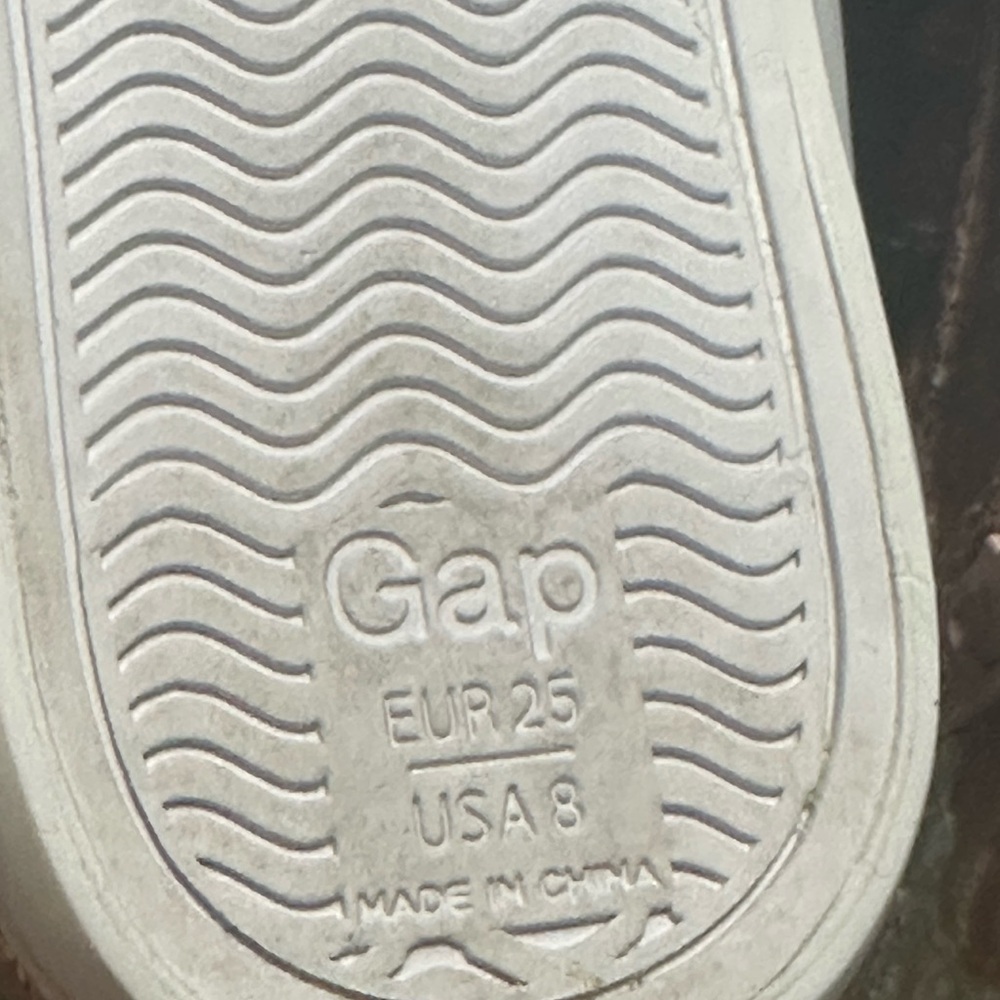 Sparkly Gold Kids Shoes - Picture 7 of 9